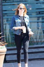 EMMA STONE Out and About in Los Angeles 06/18/2015