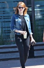 EMMA STONE Out and About in Los Angeles 06/18/2015