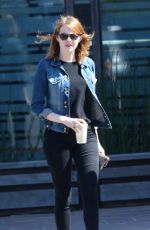 EMMA STONE Out and About in Los Angeles 06/18/2015