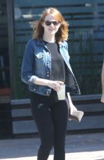 EMMA STONE Out and About in Los Angeles 06/18/2015