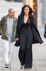 EMMANUELLE CHRIQUI Arrives at Jimmy Kimmel Live in Hollywood 06/04/2015