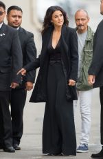 EMMANUELLE CHRIQUI Arrives at Jimmy Kimmel Live in Hollywood 06/04/2015
