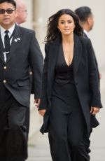 EMMANUELLE CHRIQUI Arrives at Jimmy Kimmel Live in Hollywood 06/04/2015