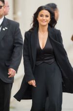EMMANUELLE CHRIQUI Arrives at Jimmy Kimmel Live in Hollywood 06/04/2015
