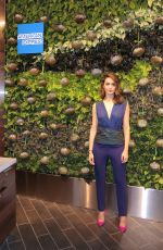 EMMY ROSSUM at Centurion Lounge Opening at Miami International Airport