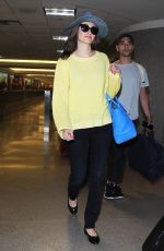 EMMY ROSSUM at Los Angeles International Airport 06/18/2015
