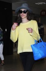 EMMY ROSSUM at Los Angeles International Airport 06/18/2015