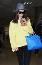 EMMY ROSSUM at Los Angeles International Airport 06/18/2015