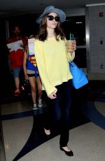 EMMY ROSSUM at Los Angeles International Airport 06/18/2015