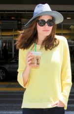 EMMY ROSSUM at Los Angeles International Airport 06/18/2015