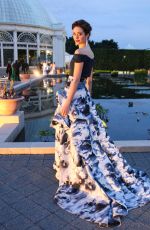 EMMY ROSSUM at New York Botanical Garden Conservatory Ball