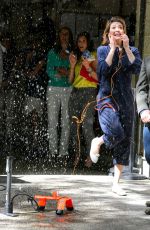 EMMY ROSSUM at The Live with Kelly & Michael in New York 06/17/2015