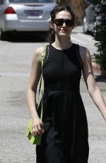 EMMY ROSSUM Out and About in Pasadena 06/20/2015