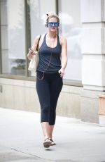 ERIN HEATHERTON Heading to a Gym in West Village 06/18/2015