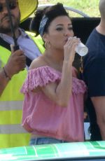 EVA LONGORIA on the Set of Low Riders in Los Angeles 06/22/2015