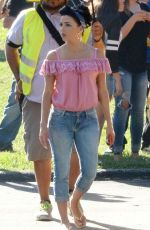 EVA LONGORIA on the Set of Low Riders in Los Angeles 06/22/2015