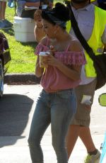 EVA LONGORIA on the Set of Low Riders in Los Angeles 06/22/2015