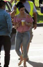 EVA LONGORIA on the Set of Low Riders in Los Angeles 06/22/2015