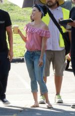 EVA LONGORIA on the Set of Low Riders in Los Angeles 06/22/2015
