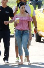 EVA LONGORIA on the Set of Low Riders in Los Angeles 06/22/2015