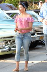 EVA LONGORIA on the Set of Low Riders in Los Angeles 06/22/2015