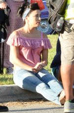 EVA LONGORIA on the Set of Low Riders in Los Angeles 06/22/2015