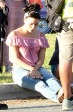 EVA LONGORIA on the Set of Low Riders in Los Angeles 06/22/2015