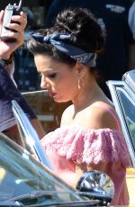 EVA LONGORIA on the Set of Low Riders in Los Angeles 06/22/2015