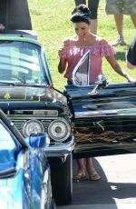 EVA LONGORIA on the Set of Low Riders in Los Angeles 06/22/2015