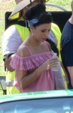 EVA LONGORIA on the Set of Low Riders in Los Angeles 06/22/2015