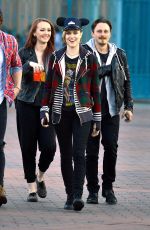 EVAN RACHEL WOOD at Disneyland in Anaheim 06/15/2015