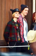 EVAN RACHEL WOOD at Disneyland in Anaheim 06/15/2015