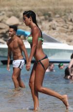 FEDERICA NARGI in Bikini on the Beach in Mykonos 06/16/2015