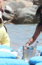 FEDERICA NARGI in Bikini on the Beach in Mykonos 06/16/2015