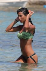 FEDERICA NARGI in Bikini on the Beach in Mykonos 06/16/2015