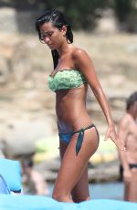 FEDERICA NARGI in Bikini on the Beach in Mykonos 06/16/2015