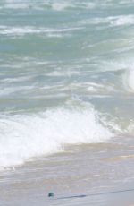 FERNANDA DE FRITAS in Bikini at Beach of Barra Da Tijuca in Rio De Janeiro