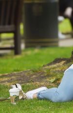 FRANKE ESSEX at a Park in London 05/27/2015