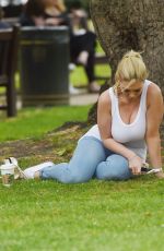 FRANKE ESSEX at a Park in London 05/27/2015