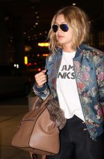 GIGI HADID Arrives at Airport in Toronto 06/20/2015