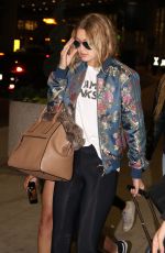 GIGI HADID Arrives at Airport in Toronto 06/20/2015