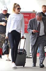 GIGI HADID Arrives at Los Angeles International Airport 06/19/2015