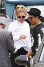 GIGI HADID Arrives at Los Angeles International Airport 06/19/2015