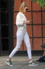 GIGI HADID Leaves Her Hotel in New York 06/11/2015