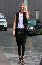 GIGI HADID Leaves Her Hotel in Toronto 06/21/2015