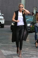 GIGI HADID Leaves Her Hotel in Toronto 06/21/2015
