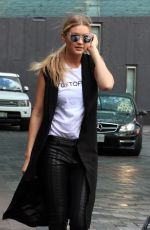 GIGI HADID Leaves Her Hotel in Toronto 06/21/2015