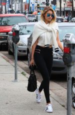 GIGI HADID Out and About in Hollywood 06/13/2015