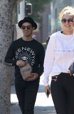 GIGI HADID Out and About in Westwood 06/19/2015