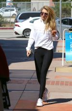 GIGI HADID Out and About in Westwood 06/19/2015